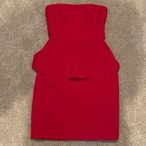 Elizabeth and James Strapless Dress